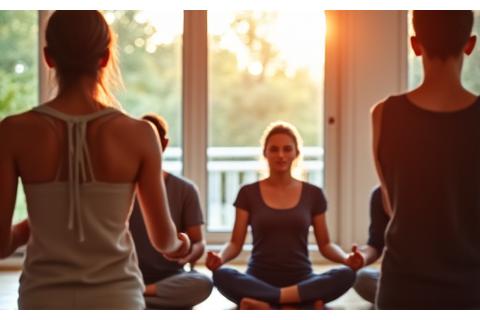 ヨガ指導者養成講座のグループ